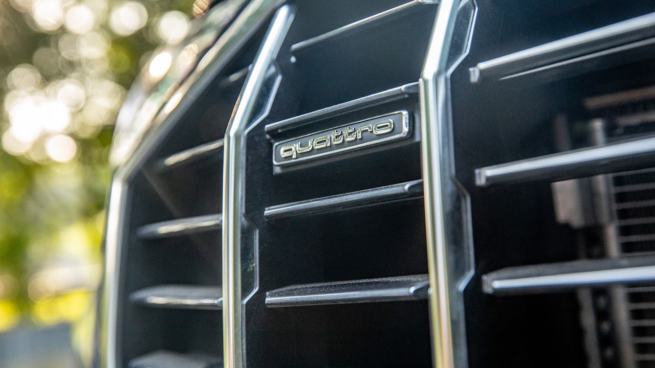 2022 Audi Q3 quattro badge