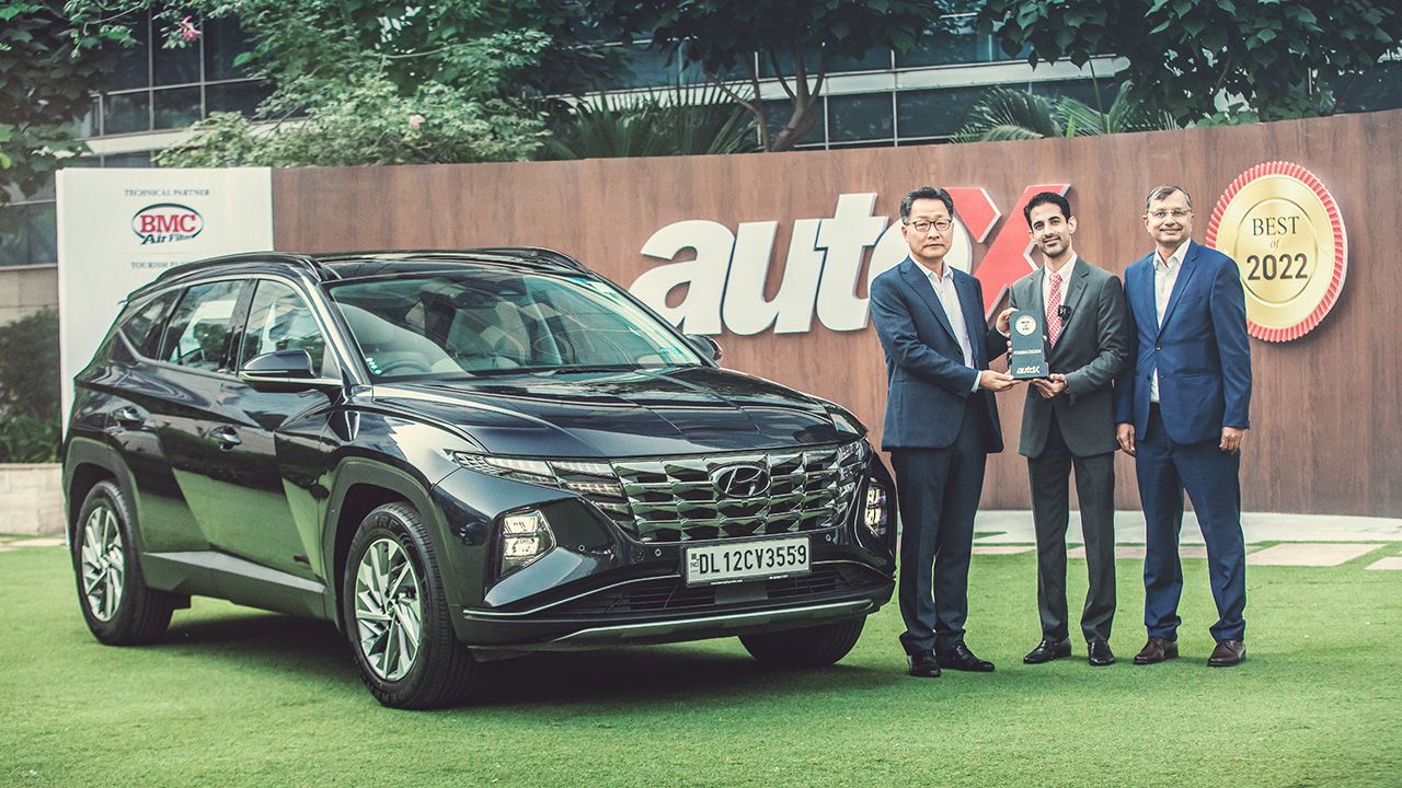AutoX Awards Best Of 2022 Unsoo Kim MD CEO And Tarun Garg Director Sales Marketing Service Hyundai India