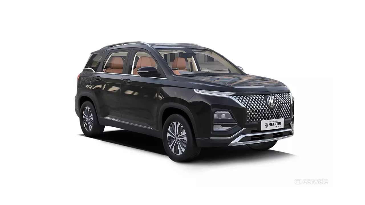 MG Hector Plus Starry Black