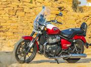Royal Enfield Super Meteor 650 front three quarters1