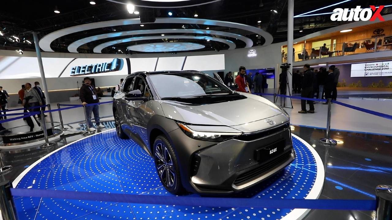 Auto Expo 2023: Toyota BZ4X Electric SUV Unveiled in India; Check Details Here