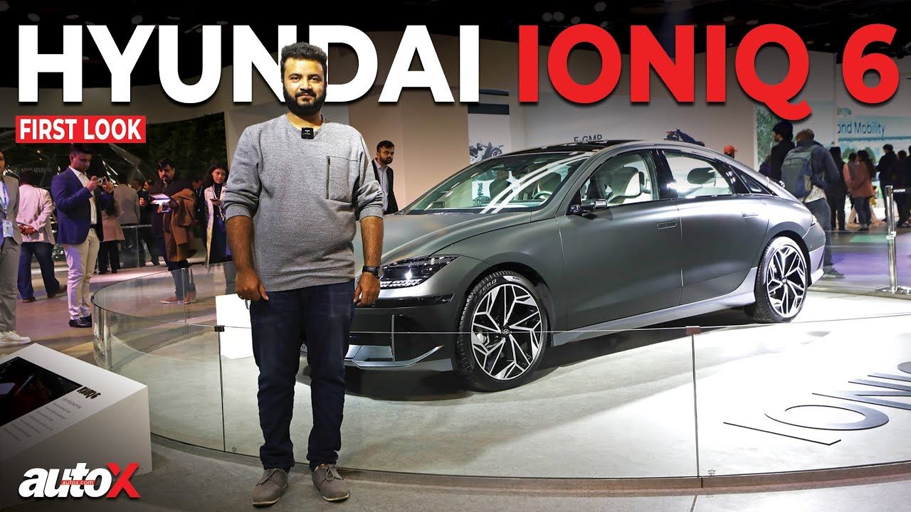 Hyundai Ioniq 6 | Auto Expo 2023 | First Look | autoX