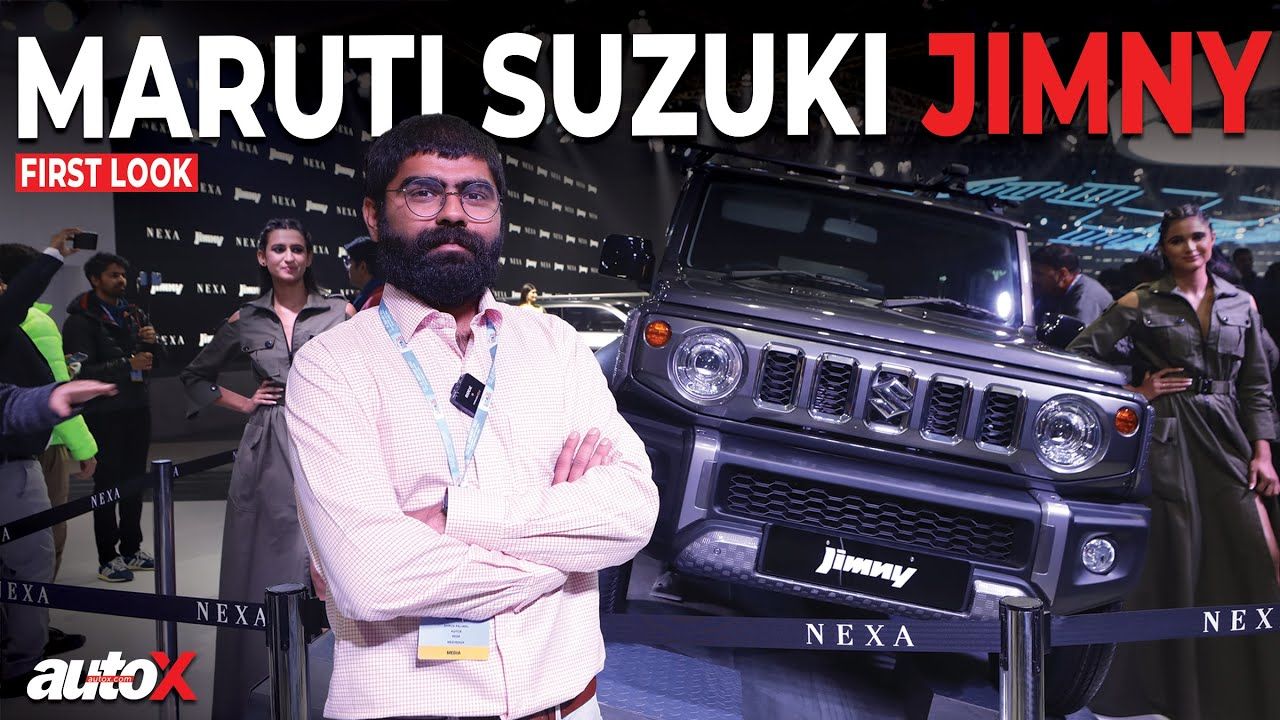Maruti Suzuki Jimny SUV has Finally Come to India! | First Look | Auto Expo 2023