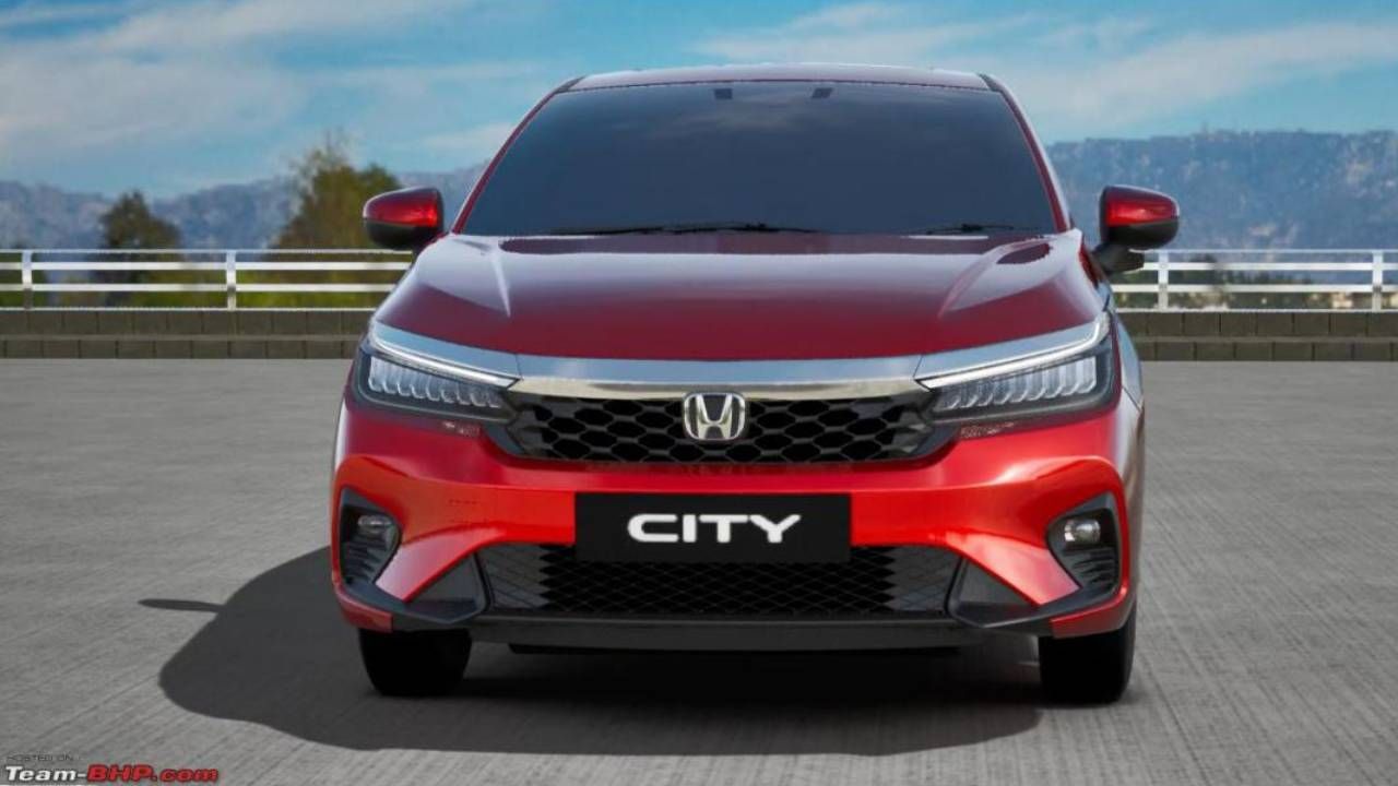 Honda City Facelift New Spied 
