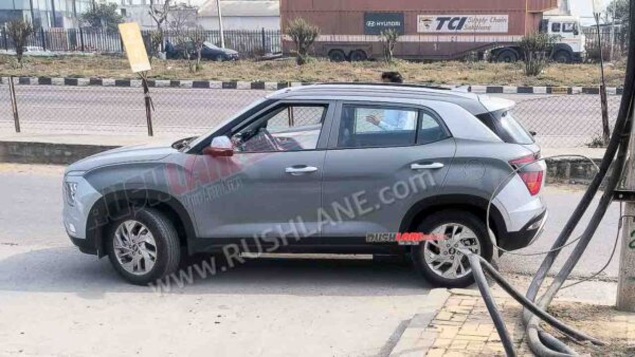 Hyundai Creta EV Spied Feature Image