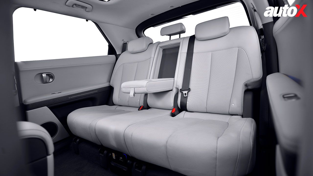 Hyundai Ioniq 5 Rear Seat View Quarter Angle