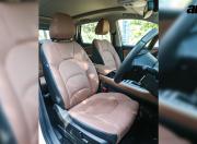 MG Hector Facelift Front Seat