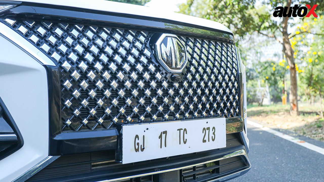 MG Hector Facelift Grille