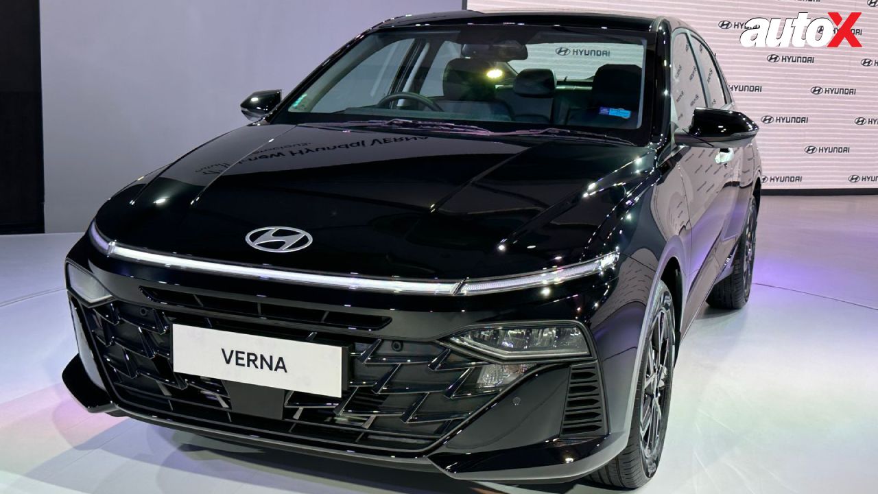 2023 Hyundai Verna Front Black