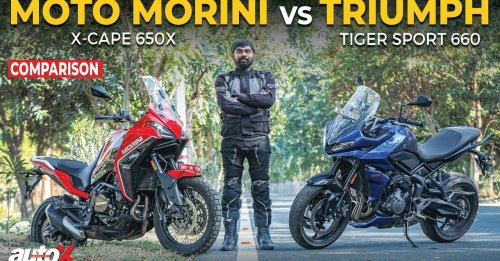 Moto Morini XCape 650 vs Triumph Tiger Sport 660 | autoX