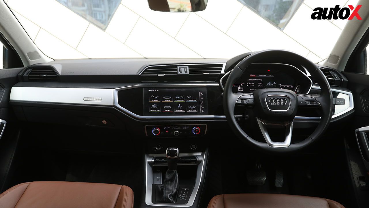 Audi Q3 Sportsback View Of Steering Console And Instrumentation2