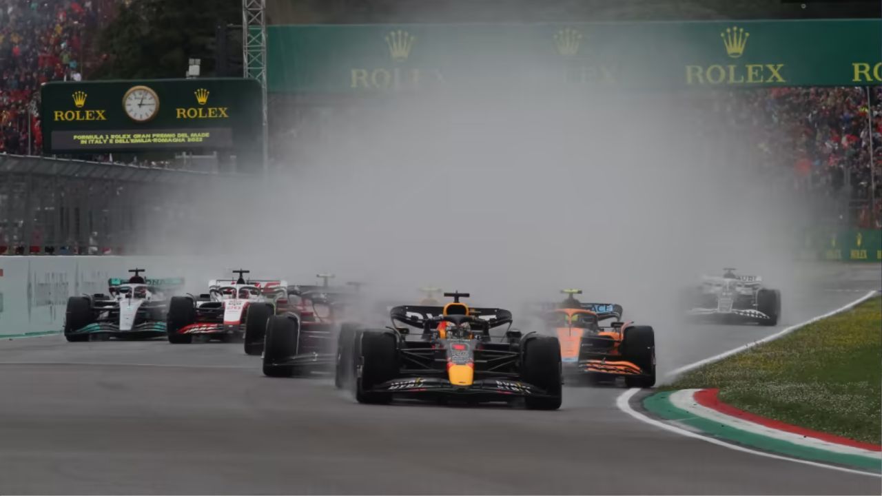 Formula 1 Rain Wet Race