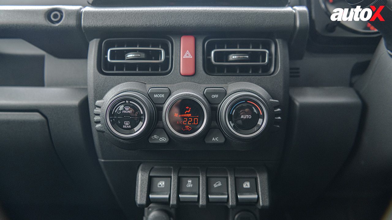 Maruti Suzuki Jimny Dashboard Centre Console