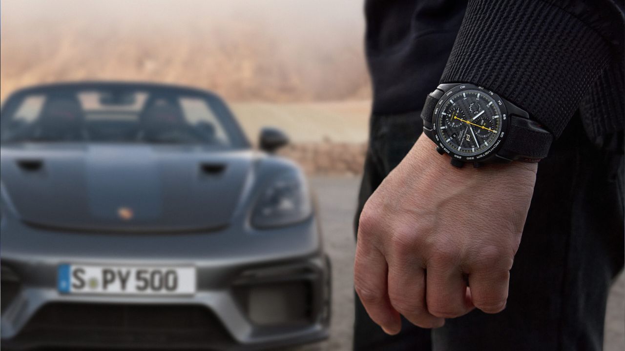 Porsche Chronograph Watch Worth Rs 7.23 Lakh Launched Exclusively for New 718 Spyder RS Owners
