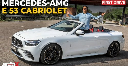 2023 Mercedes AMG E53 Cabriolet Review | Three Pointed Stardom | Test Drive | autoX