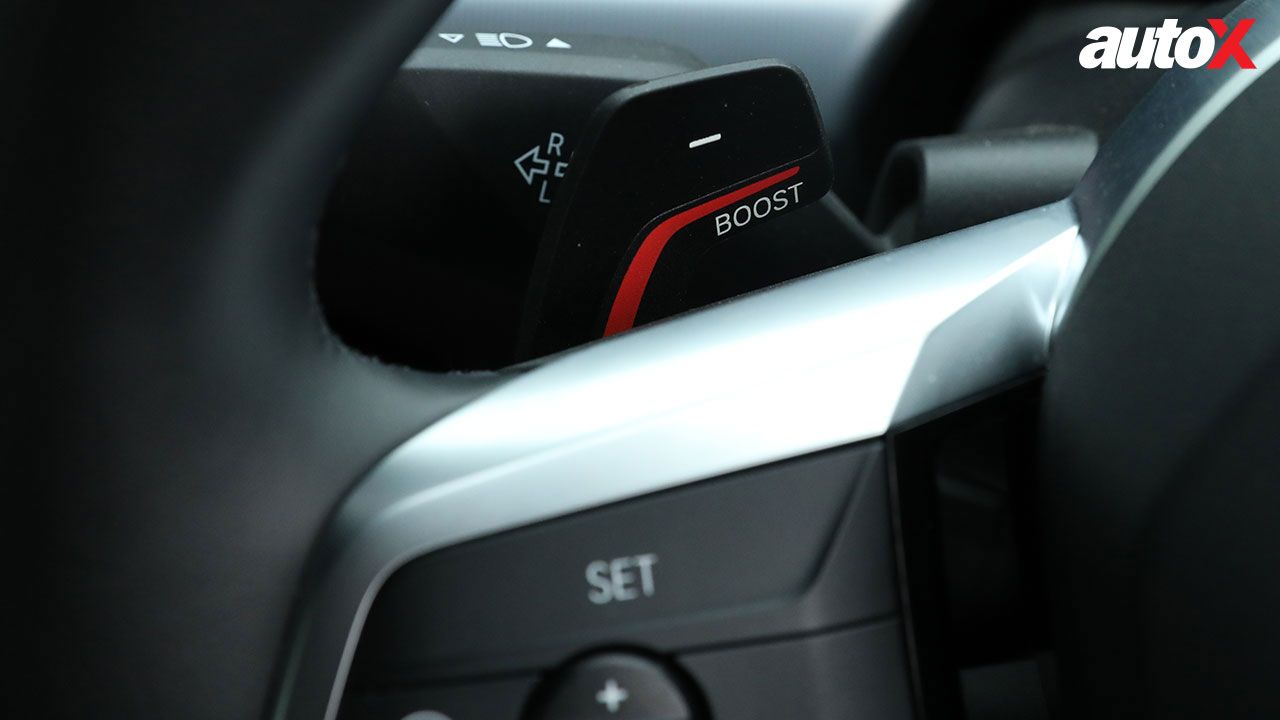 BMW X1 Downshift Paddle Shifter with Boost Function