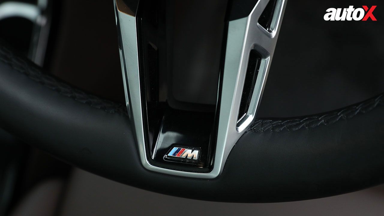 BMW X1 M Badge on Steering Wheel