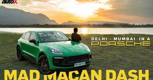 Delhi to Mumbai in a Porsche Macan GTS | Road Trip Travel Vlog | autoX