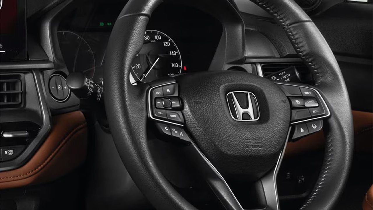 Honda Elevate Steering Close Up
