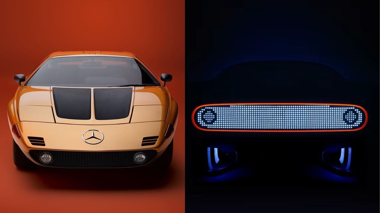 Mercedes-Benz Teases New C111 Concept with Cyberpunk Touches