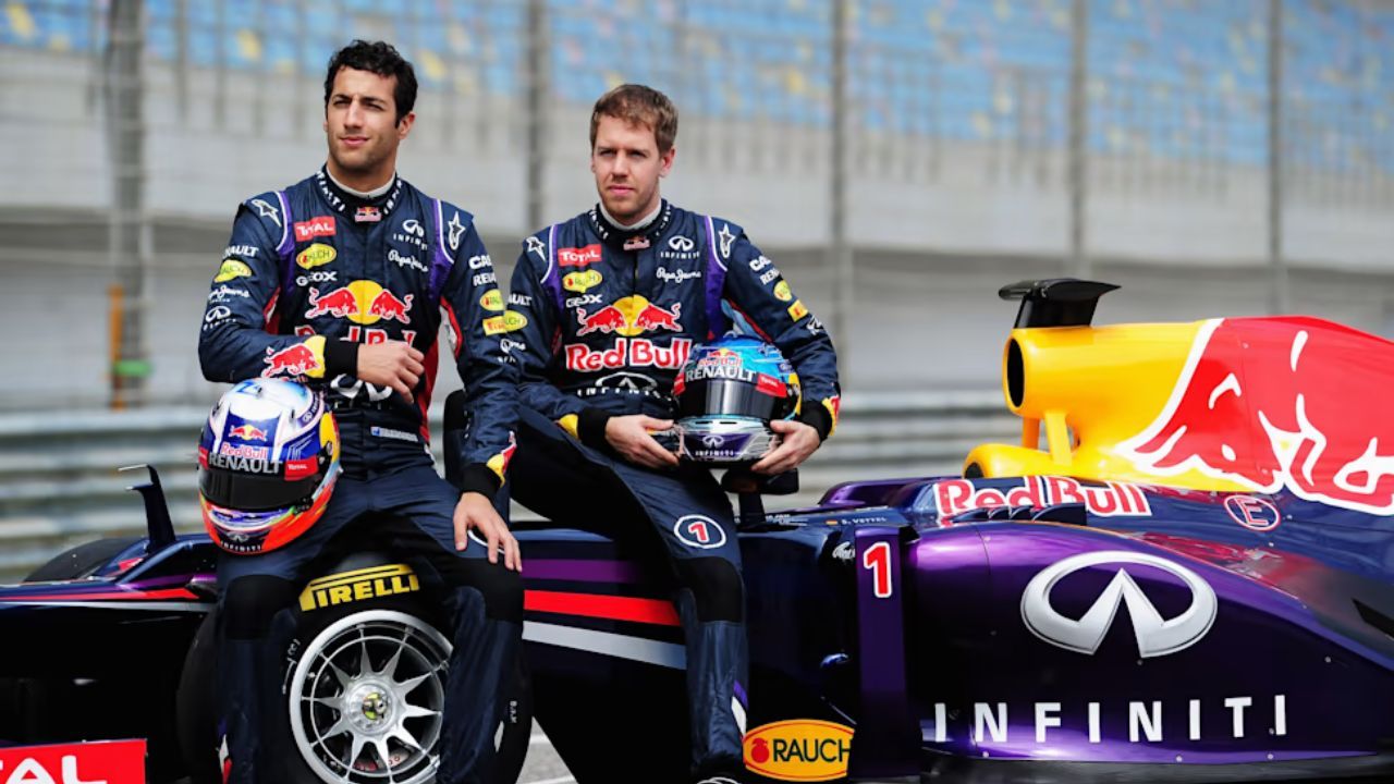 Sebastian Vettel And Daniel Ricciardo