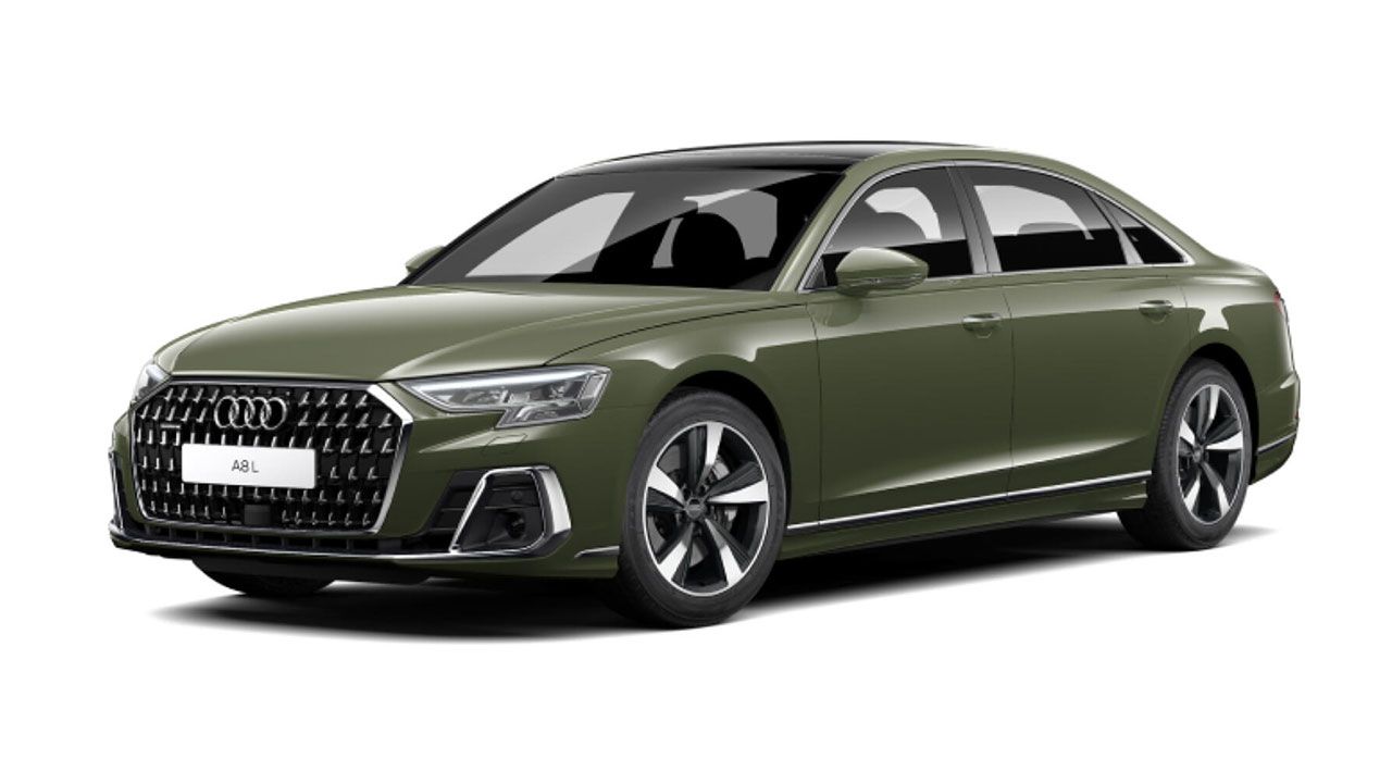 Audi A8 L District Green Metallic