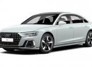 Audi A8 L Glacier White