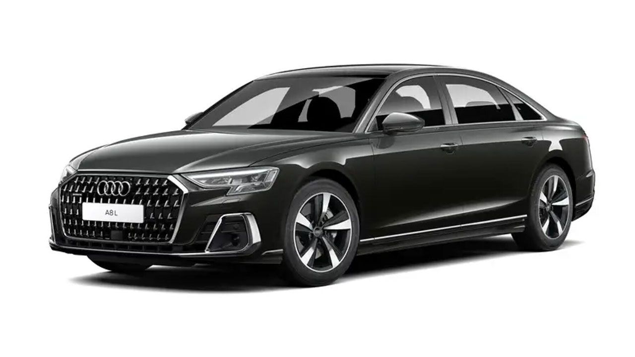 Audi A8 L Vesuvius Grey