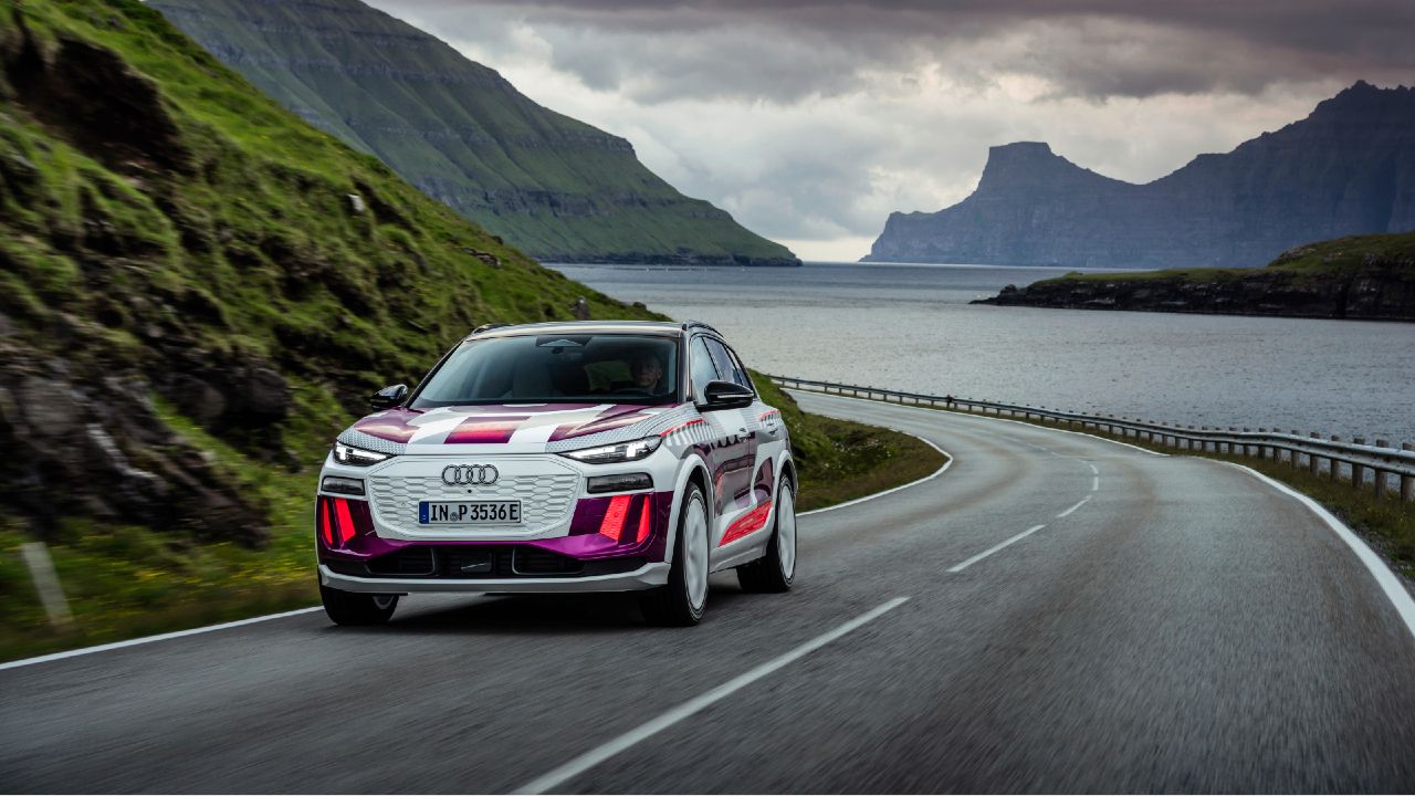 Audi Q6 e-tron Prototype Officially Revealed Ahead of Global Debut