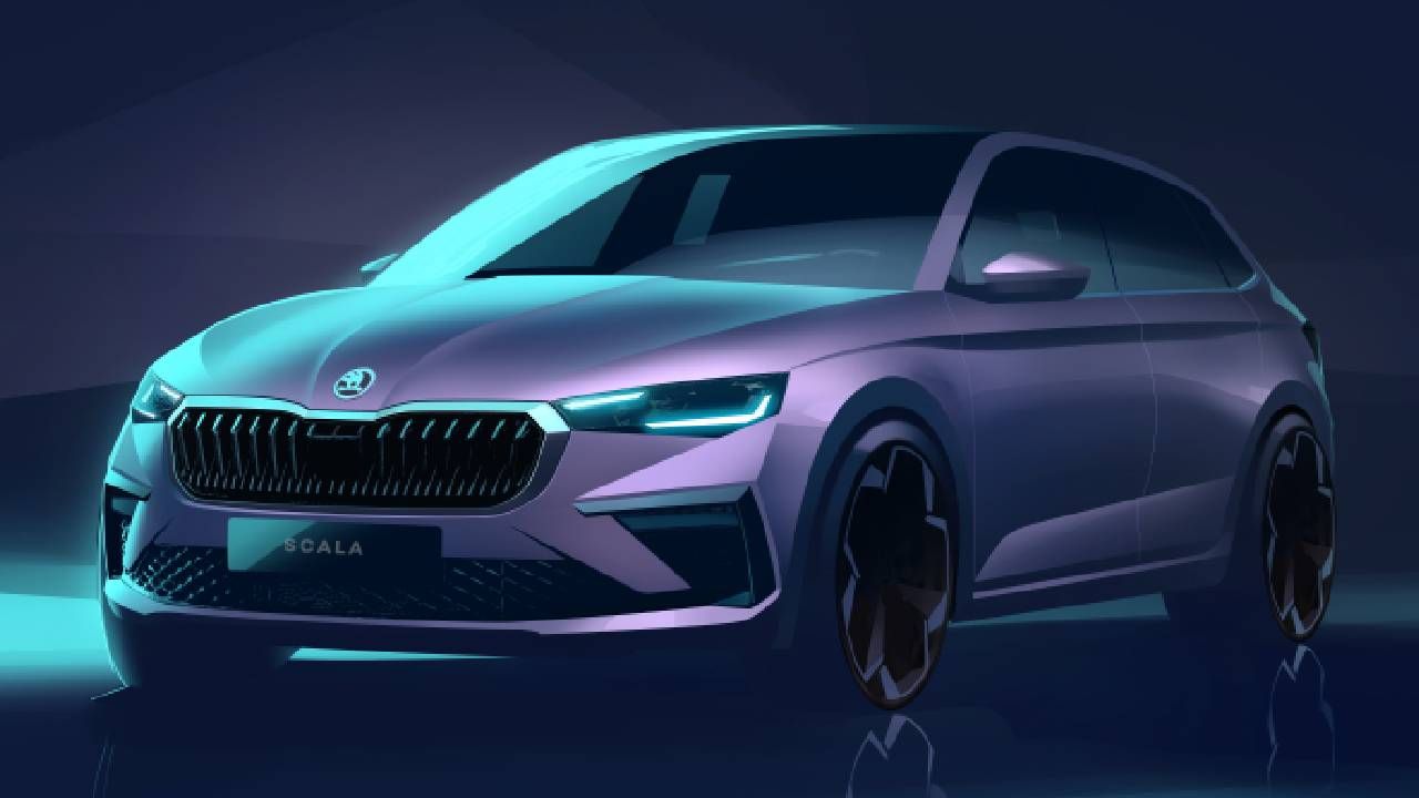 Skoda Scala, Kamiq Facelifts Officially Teased Ahead of August 1 Global Debut