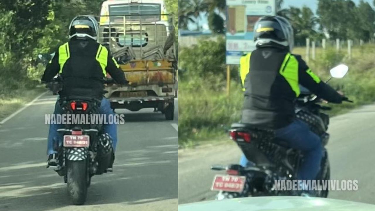 Next-gen TVS Apache RTR 310 Spotted Testing Again in India, Shows New Taillights and More
