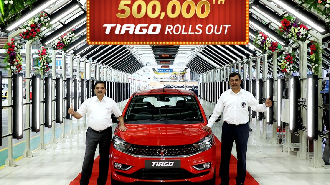 Tata Tiago Hits 5 Lakh Unit Sales Mark in India, Last 1 Lakh Units Sold Within 15 Months