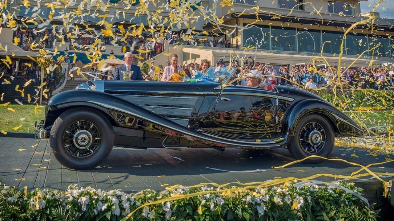 Pebble Beach Concours d'Elegance: The Mercedes 540K Special Roadster Bags 2023's Best of Show Title