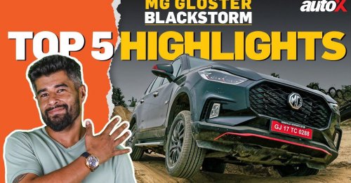 2023 MG Gloster Black Storm Detailed Walkaround | Here Are It's Top 5 Highlights | autoX