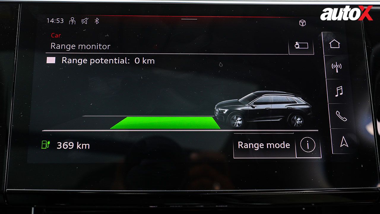 Audi Q8 e Tron infotainment screen1