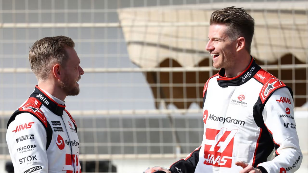 F1 Haas Nico Hulkenberg And Kevin Magnussen 