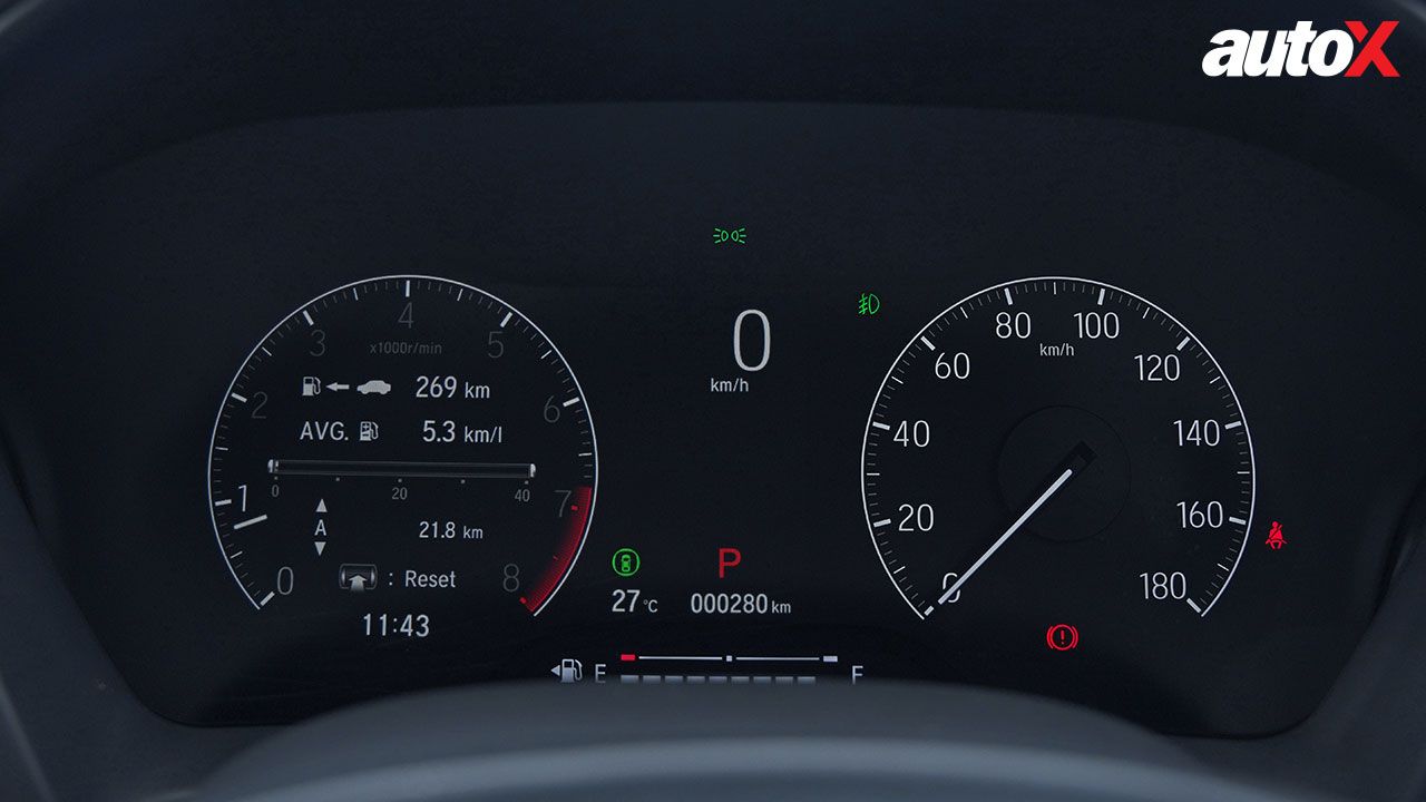 Honda Elevate Speedometer2