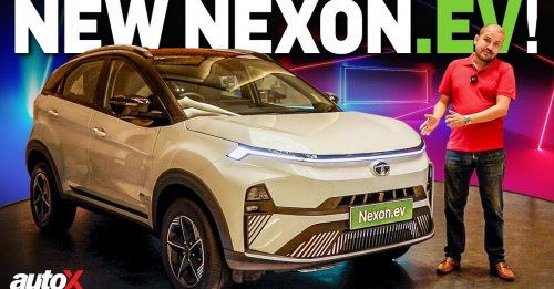 2023 Tata Nexon EV Facelift Review | New Looks, More Features and 465km of Range | autoX