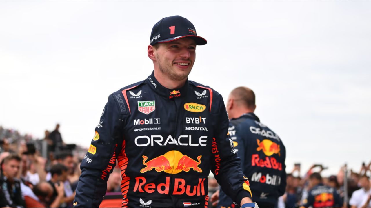 F1 Max Verstappen after winning Chinese Grand Prix sprint race