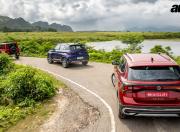 Maruti Suzuki Jimny vs Hyundai Venue N Line vs KIa Seltos vs Volkswagen Taigun Motion View1