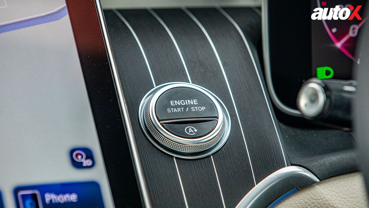 Mercedes Benz GLC Engine Start Button