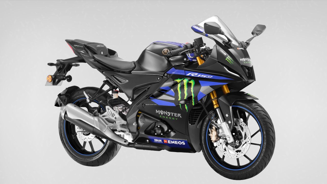 2023 Yamaha YZF-R15M, MT-15 V2.0, Ray ZR 125 Fi Monster Energy MotoGP Editions Launched in India