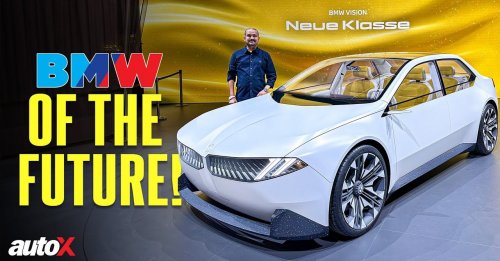 BMW Vision Neue Klasse EV First Look Walkaround | The Electric Car Of The Future | 2023 | autoX