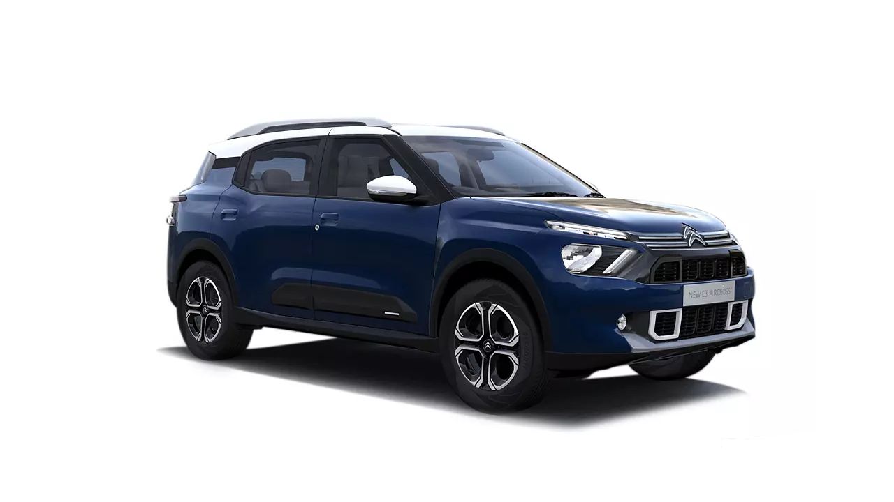 Citroen C3 Aircross Cosmo Blue With Polar White Roof
