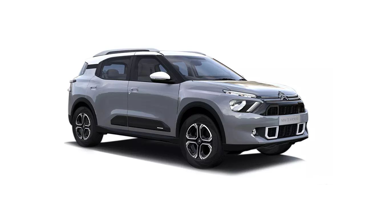 Citroen C3 Aircross Steel Grey With Polar White Roof