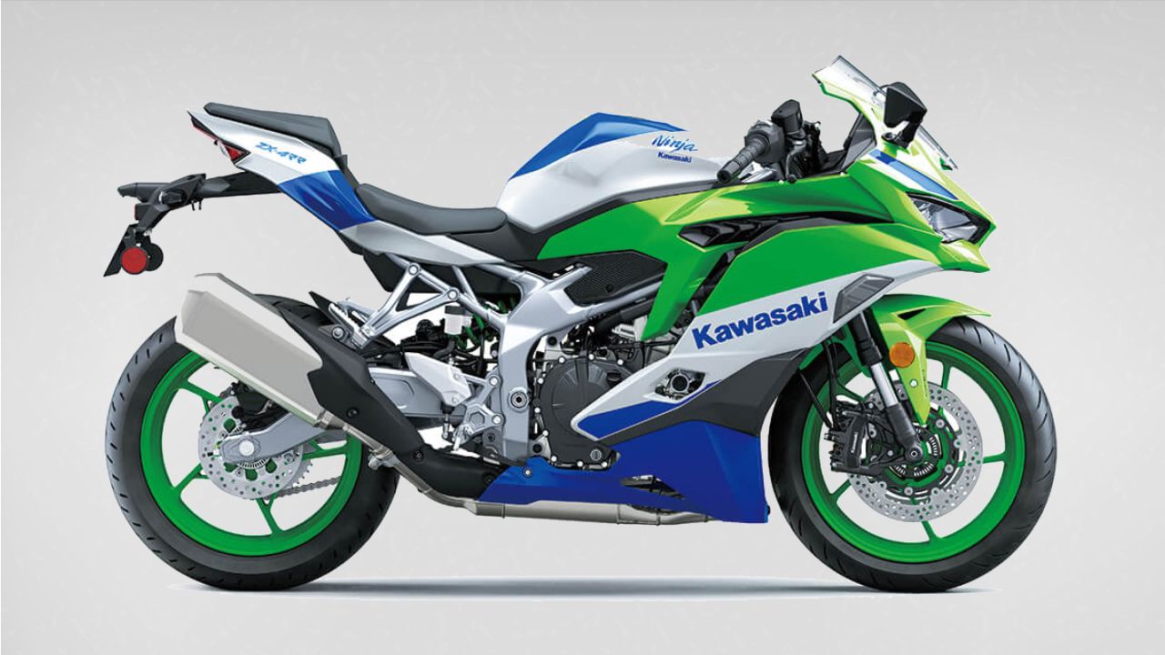 Kawasaki Ninja ZX-4RR 40th Anniversary Edition Globally Unveiled, Gets ZXR-7 Inspired Livery