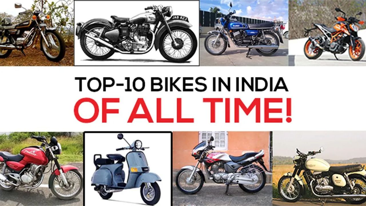 Top 10 greatest Bikes in India of all time!