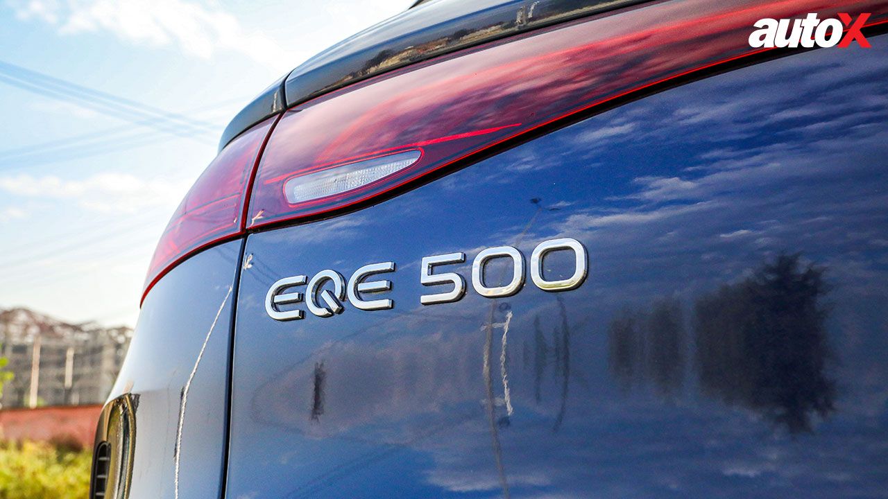 Mercedes Benz EQE 500 Badging Rear 