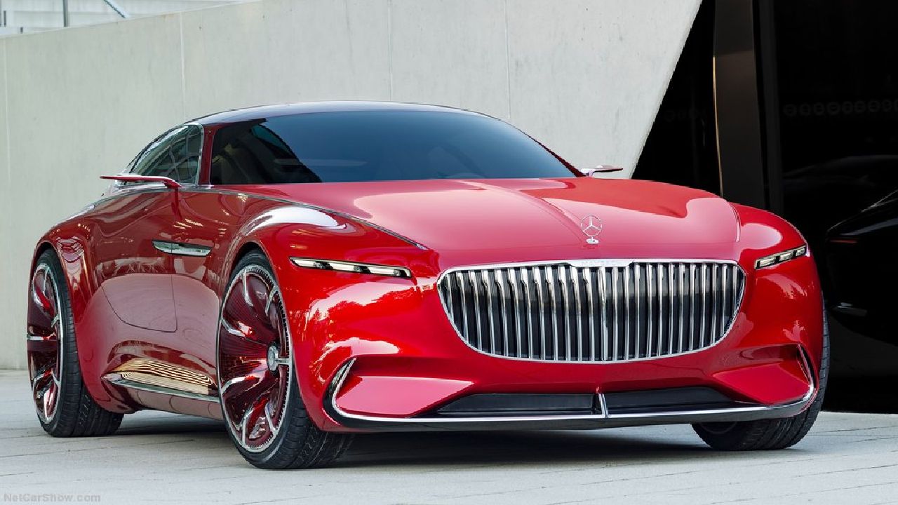 Vision Mercedes-Maybach 6 Electric Concept Vehicle with 740bhp Showcased in India