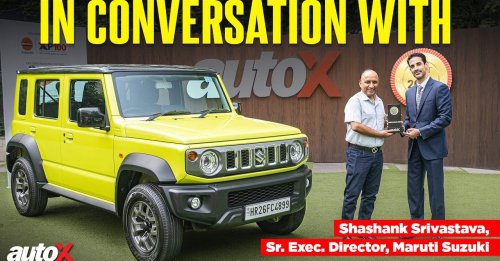Formula for Success, Being Close to Customer: Shashank Srivastava, Maruti Suzuki | autoX Awards 2023